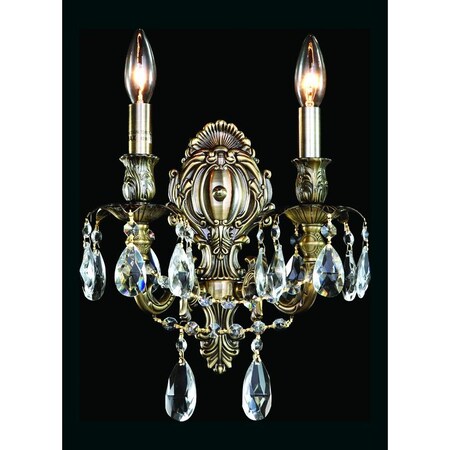James R Moder Brindisi 2 Arm Wall Sconce 40612MB22